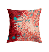Surfing Sun Indoor Pillow Radiate Coastal Vibes - Beyond T-shirts